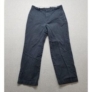 Gap Pants Mens 34x29 Blue Khakis Pockets Casual 100% Cotton‎